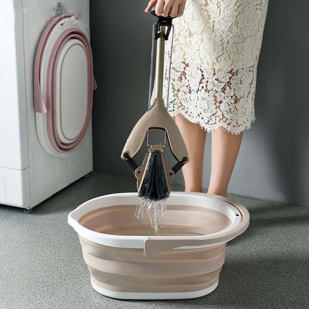 Silicone Folding Bucket For House Cleaning - FloorCleaningSolution