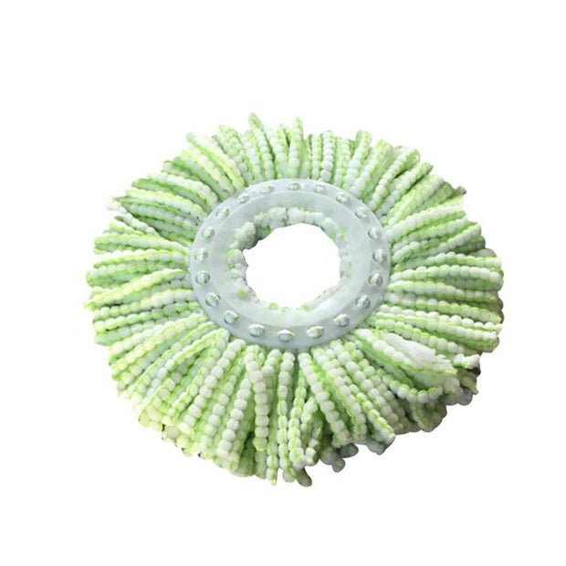 Replacement Microfiber Mop Heads 360 Spin Round Shape Standard Size Easy Wring Spin Mop Refill - FloorCleaningSolution