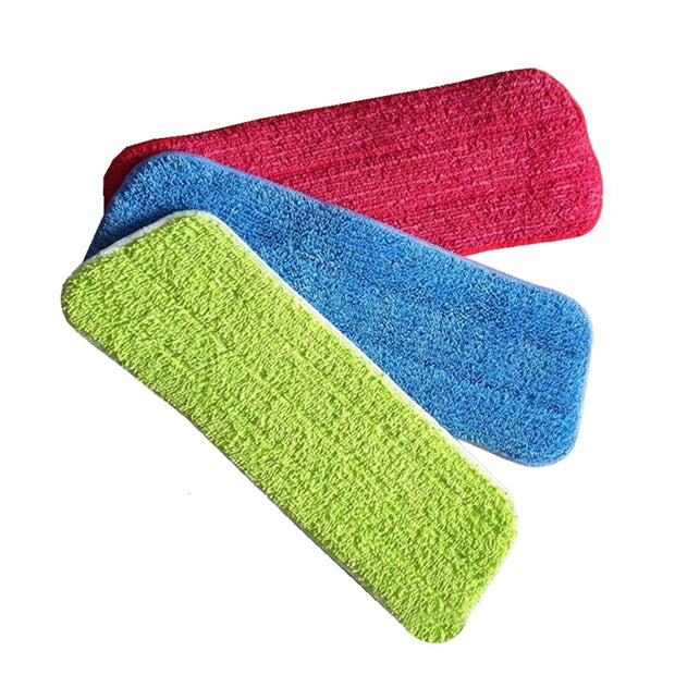 Hot Sale 3PCS Fiber Spray Mop Head Floor Cleaning Cloth Paste The Mop Replace Cloth Household Cleaning Mops Accessories - FloorCleaningSolution