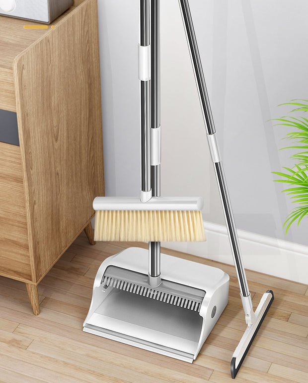 Magic Broom and Dustpan Set - FloorCleaningSolution