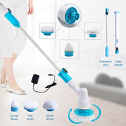Adjustable Electric Cleaning Brush - FloorCleaningSolution
