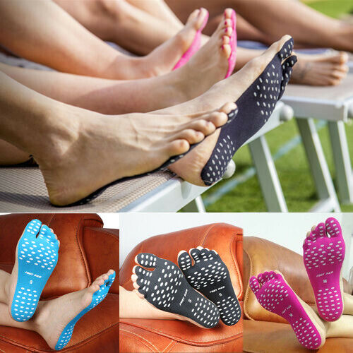 Beach invisible anti-skid insole Outdoor Sticker Shoes Stick on Soles Sticky Yoga Pads for Feet Nakefit Unisex - FloorCleaningSolution