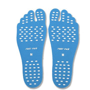 Beach invisible anti-skid insole Outdoor Sticker Shoes Stick on Soles Sticky Yoga Pads for Feet Nakefit Unisex - FloorCleaningSolution