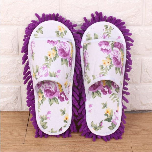 Microfiber Floor Cleaning Slippers - FloorCleaningSolution