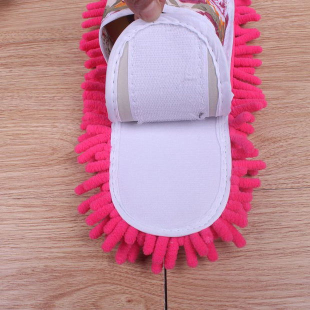 Microfiber Floor Cleaning Slippers - FloorCleaningSolution