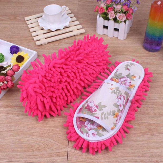 Microfiber Floor Cleaning Slippers - FloorCleaningSolution