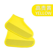 Outdoor Latex Shoe Cover Silicone Cycling Rain Shoes Boot Covers Reusable Waterproof Thickening Non-slip Wear Foot Cover Protect - FloorCleaningSolution