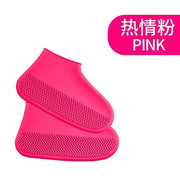 Outdoor Latex Shoe Cover Silicone Cycling Rain Shoes Boot Covers Reusable Waterproof Thickening Non-slip Wear Foot Cover Protect - FloorCleaningSolution