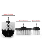 Drill Brush Set For Electric Cleaning Drill - FloorCleaningSolution