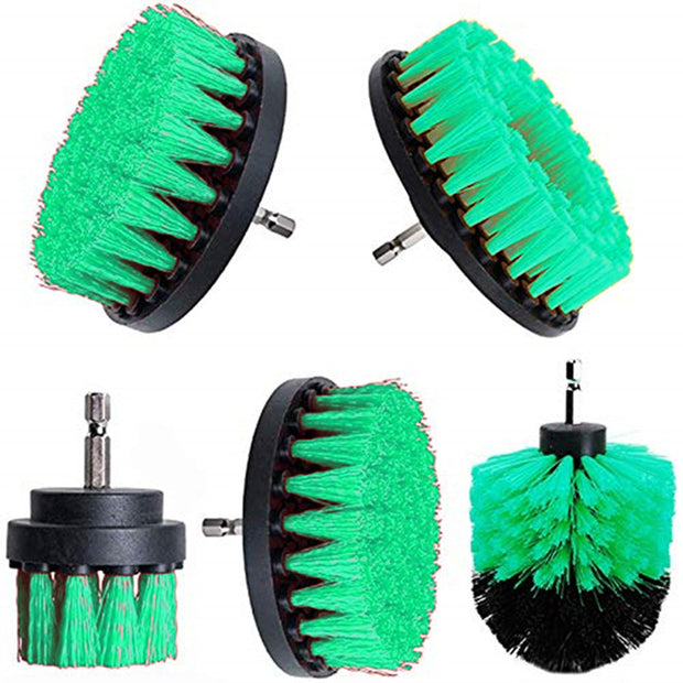 Electric Drill Round Head Power Brush For Cleaning - FloorCleaningSolution