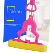 Sponge Mop With Stainless Steel Telescopic Pole - FloorCleaningSolution