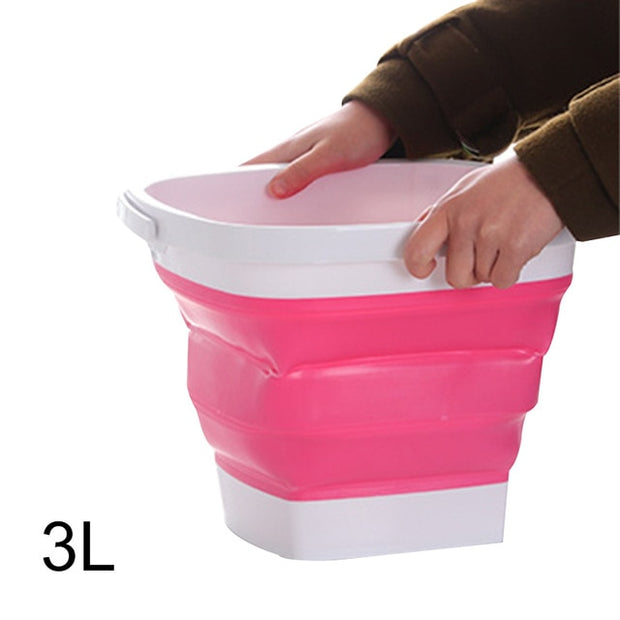 Flexible Square Tube Bucket - FloorCleaningSolution