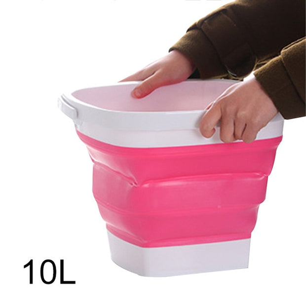 Flexible Square Tube Bucket - FloorCleaningSolution