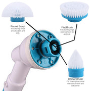 Adjustable Electric Cleaning Brush - FloorCleaningSolution